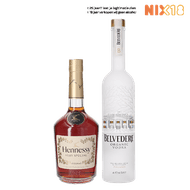 Hennessy Cognac Vs of Belvedere Vodka