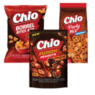Chio Borrelbites, Fusion, Ovensticks, Brezli of Partymix