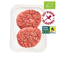 Biologische Slagers Runderhamburgers