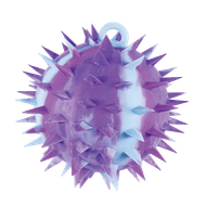 Pufferbal Funky Met Spikes