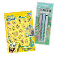 Uitwisbare Pennen of Spongebob Stickerbook A5
