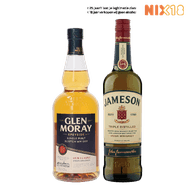 Glen Moray Single Malt Whisky of Jameson Irish Whiskey