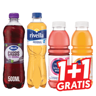 Rivella, Hero, 7up of Sourcy Vitaminwater