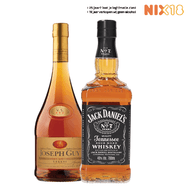 Jack Daniel's Whiskey of Joseph Guy Cognac Vs