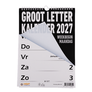 Grootletter Kalender 2027