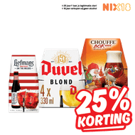 La Chouffe, Liefmans, Duvel of Brouwerij 't Ij