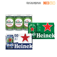 Heineken, Grolsch of 0.0 Pilsener