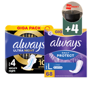 Always Maandverband of Inlegkruisjes