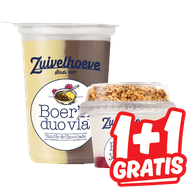Zuivelhoeve Boer'n Vla of Yoghurt Met Muesli