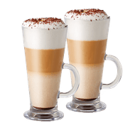 Latte Macchiato Glas