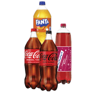 Coca Cola, Fanta, Sprite of Fernandes