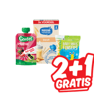 Organix, Goodies, Sore, Nestle Pyjamapapjes of Yogolino