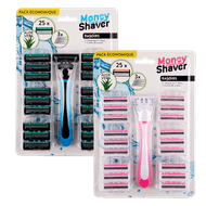 Wegwerpscheermesjes of Opzettandenborstel