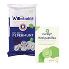 Mondverfrissers & keelpastilles afdeling