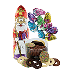 Seizoens zoetwaren afdeling