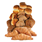 Bolletjes & croissants afdeling