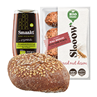 Biologisch brood, beleg & koek afdeling