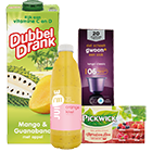 Dranken, sap, koffie & thee afdeling