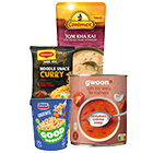 Houdbare soepen afdeling