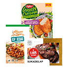 Diepvries vlees afdeling