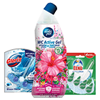 Toiletreinigers & verfrissers afdeling